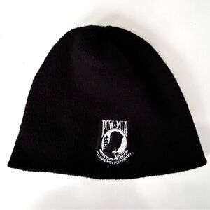POW-MIA Black Beanie Hat